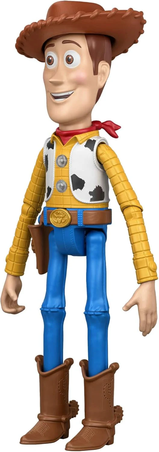 Mattel Disney Pixar Toy Story 5 - Woody, personaggio interattivo da 18cm che ripete le frasi del film e interagisce con gli altri personaggi della serie quando sono vicini, JKV25 - Image 5
