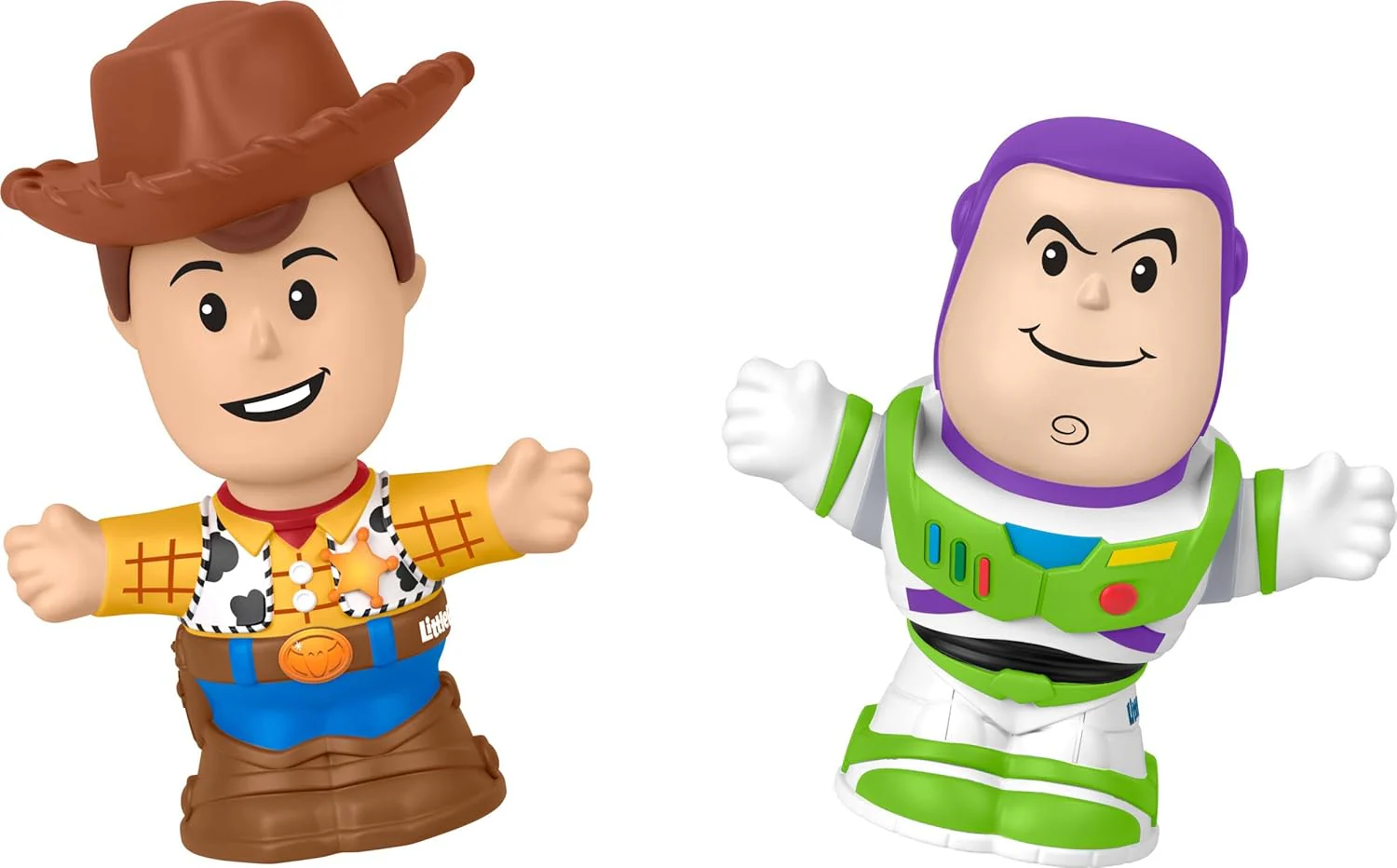 Fisher-Price Little People Toddler Toys Disney Pixar Toy Story Figure Set, 6 Characters for Preschool Pretend Play Kids Ages 18+ Months, JLM24 - Image 2