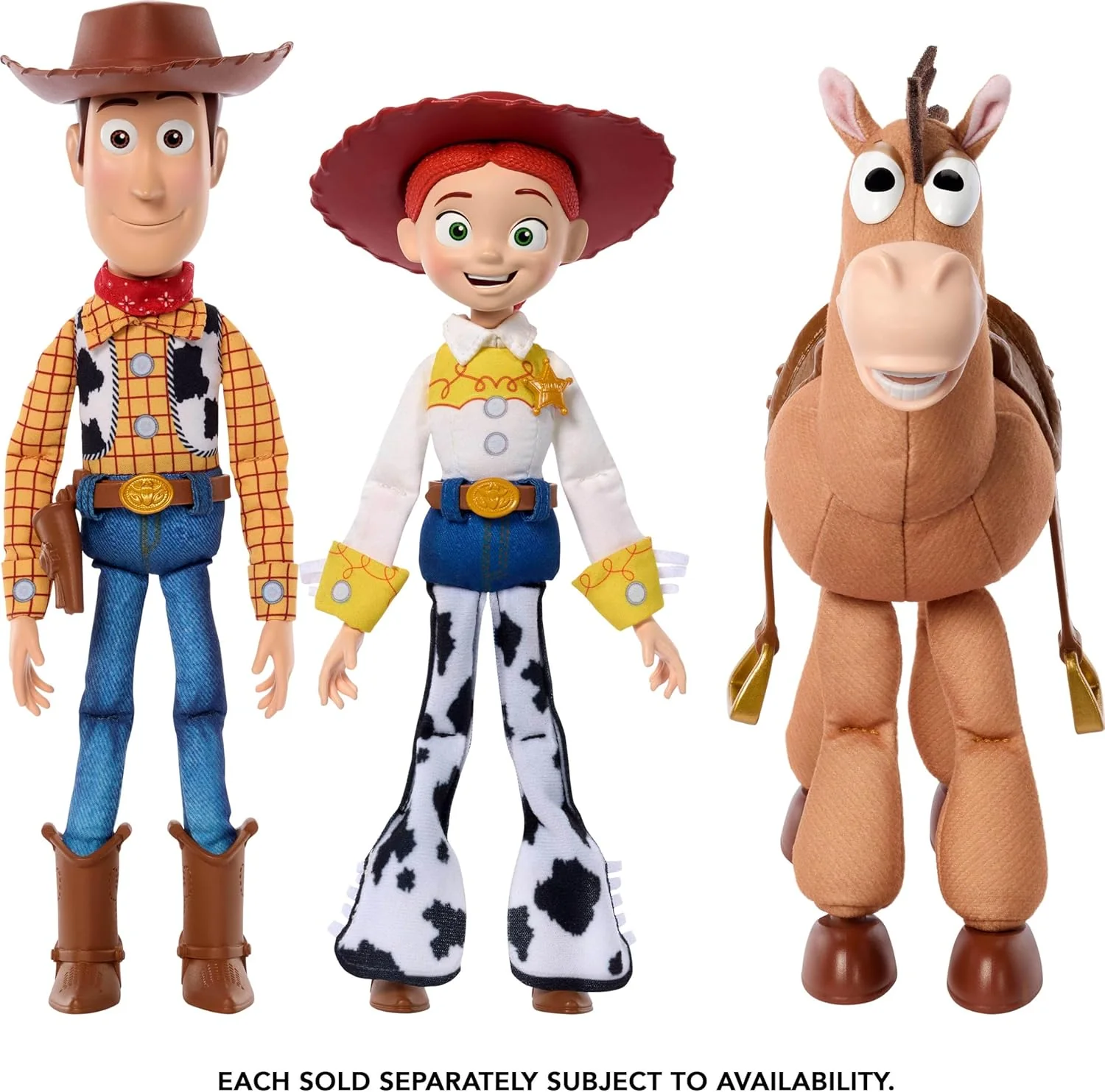 Mattel Disney Pixar Toy Story 5 Jessie - Bambola di straccio in scala da gioco, 17,8 cm, cowgirl dai capelli rossi, statuetta da collezione morbida e fedele al film - Image 2