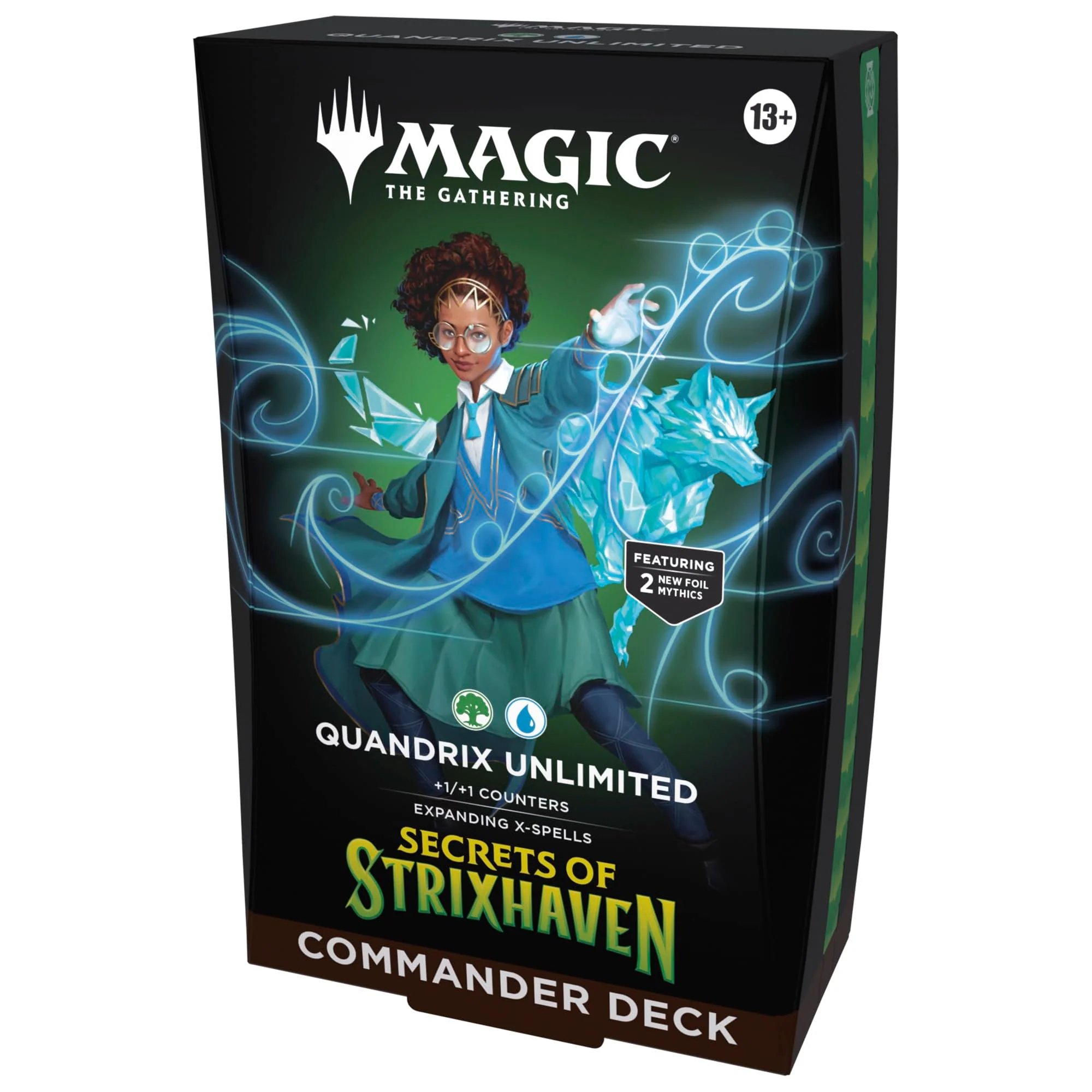 Magic: The Gathering Secrets of Strixhaven Commander Deck - Quandrix Unlimited (English Version