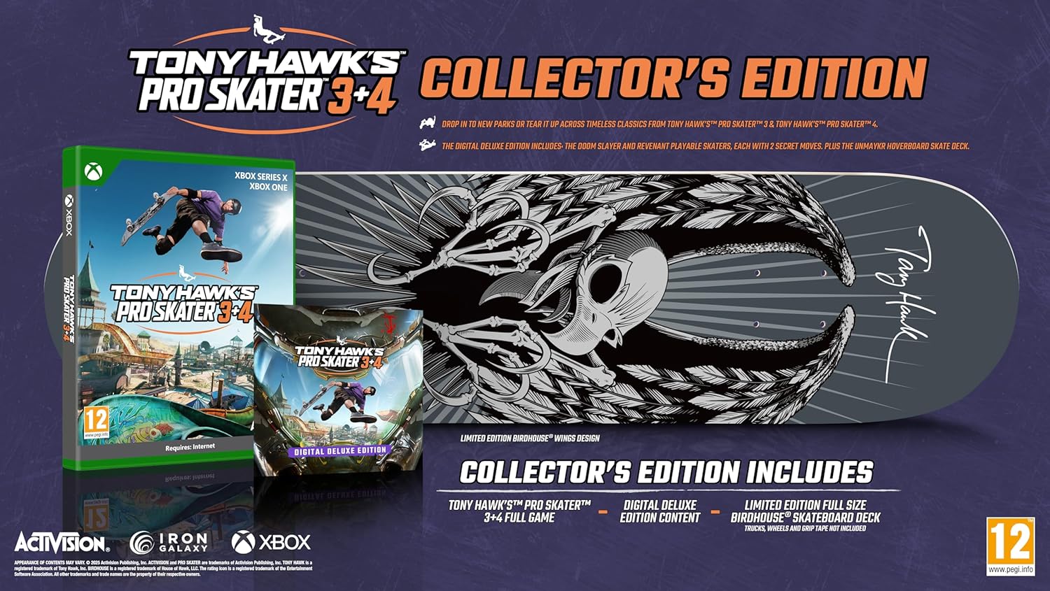 Tony Hawk's Pro Skater 3+4 Collector's Edition (Xbox Series X) - Image 2