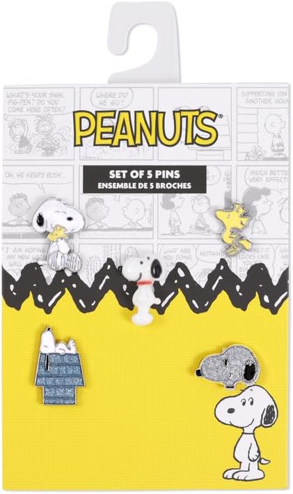 Peanuts Snoopy & Woodstock 5er Set None Pin multicolor Fan-Merch, Geschenke, TV-Serien, Zeichentrick - Image 4
