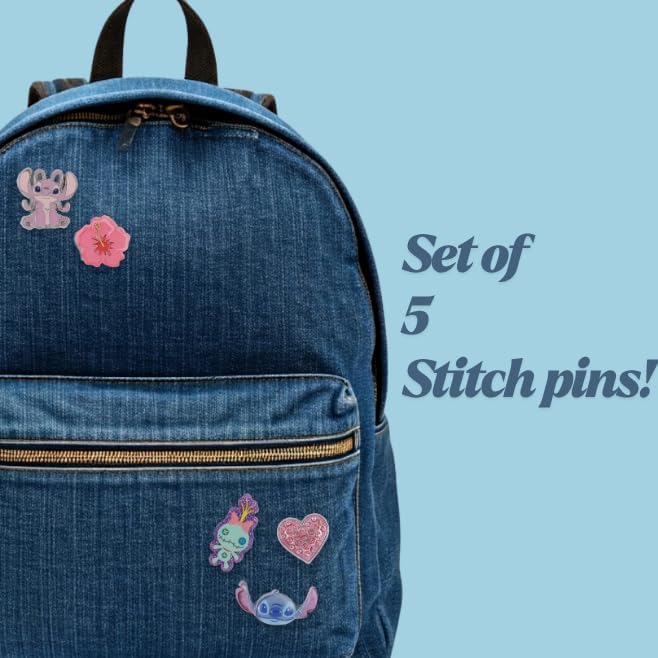 Disney - Stitch 5 Pcs Pin Set - Image 2