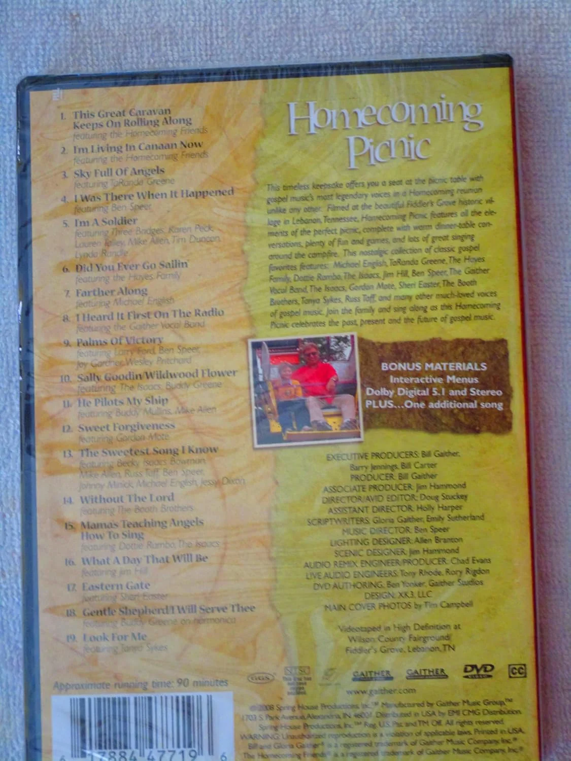 Bill and Gloria Gaither: Homecoming Picnic - Image 2