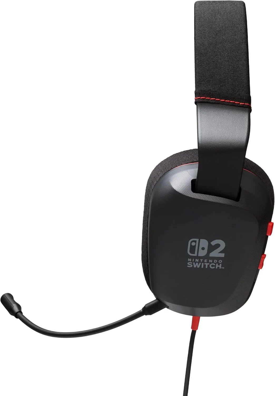 Powera - Wired Stereo Headset For Nintendo Switch 2 - Black - Image 2