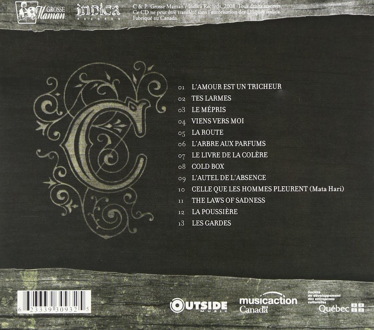 Caracol-L`Arbre Aux Parfums -Digipack - Image 2