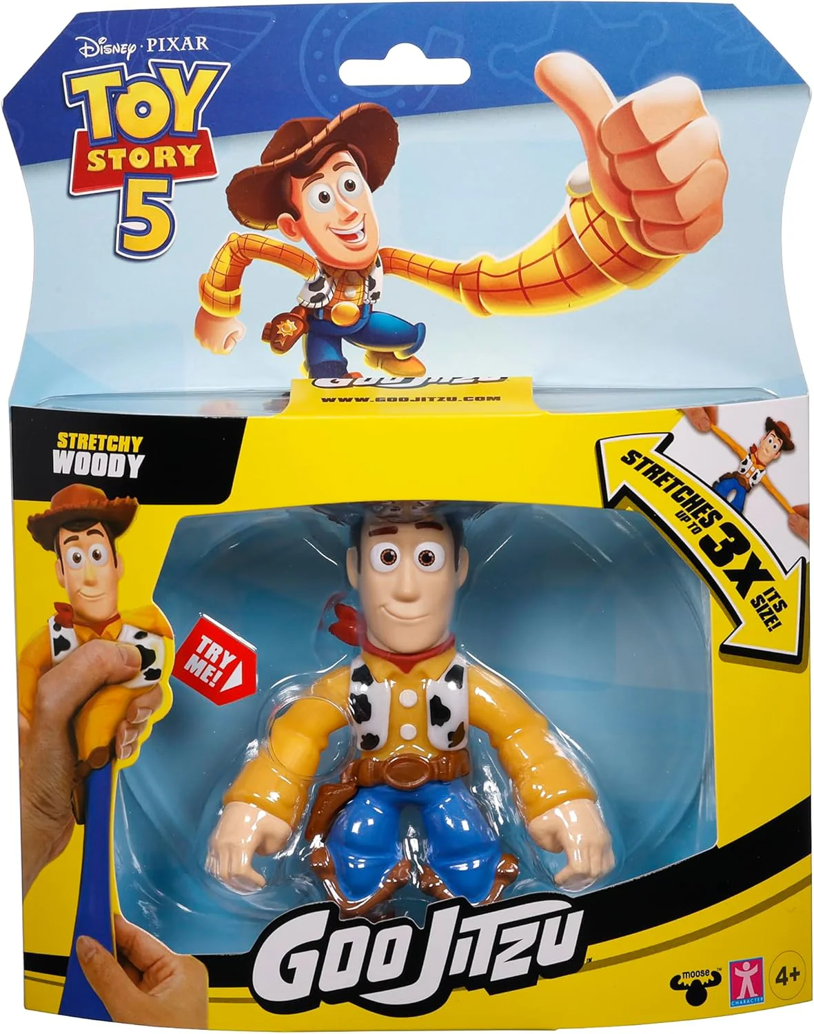 Goo Jitzu and Disney Pixar Toy Story Stretchy Characters, Buzz Lightyear, Woody, Goo Fillings, Super Stretchy - Image 2