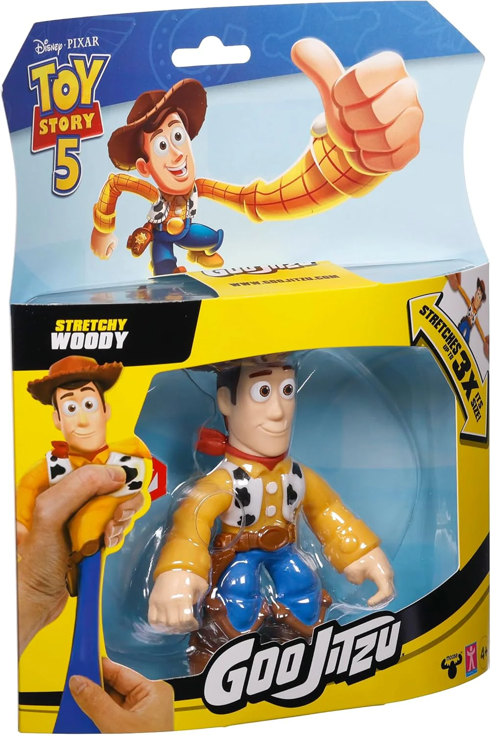 Goo Jitzu and Disney Pixar Toy Story Stretchy Characters, Buzz Lightyear, Woody, Goo Fillings, Super Stretchy - Image 3