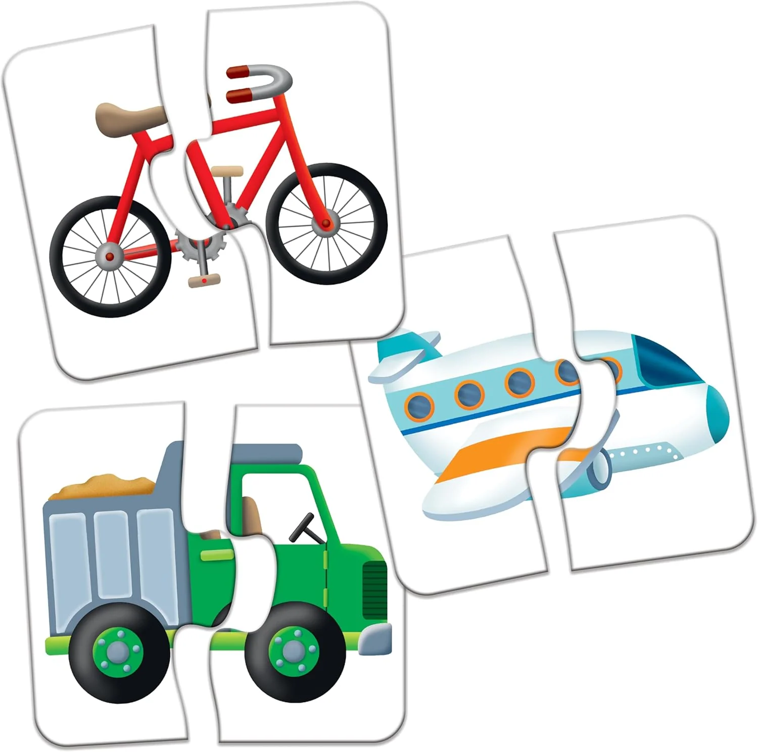 The Learning Journey My First Match It - Things That Go Puzzle For Kids - Helps Interactive Child Development, Problem-Solving and Motor Skills - 15 Self-Correcting Puzzle Sets - For 2+ Years - Image 2
