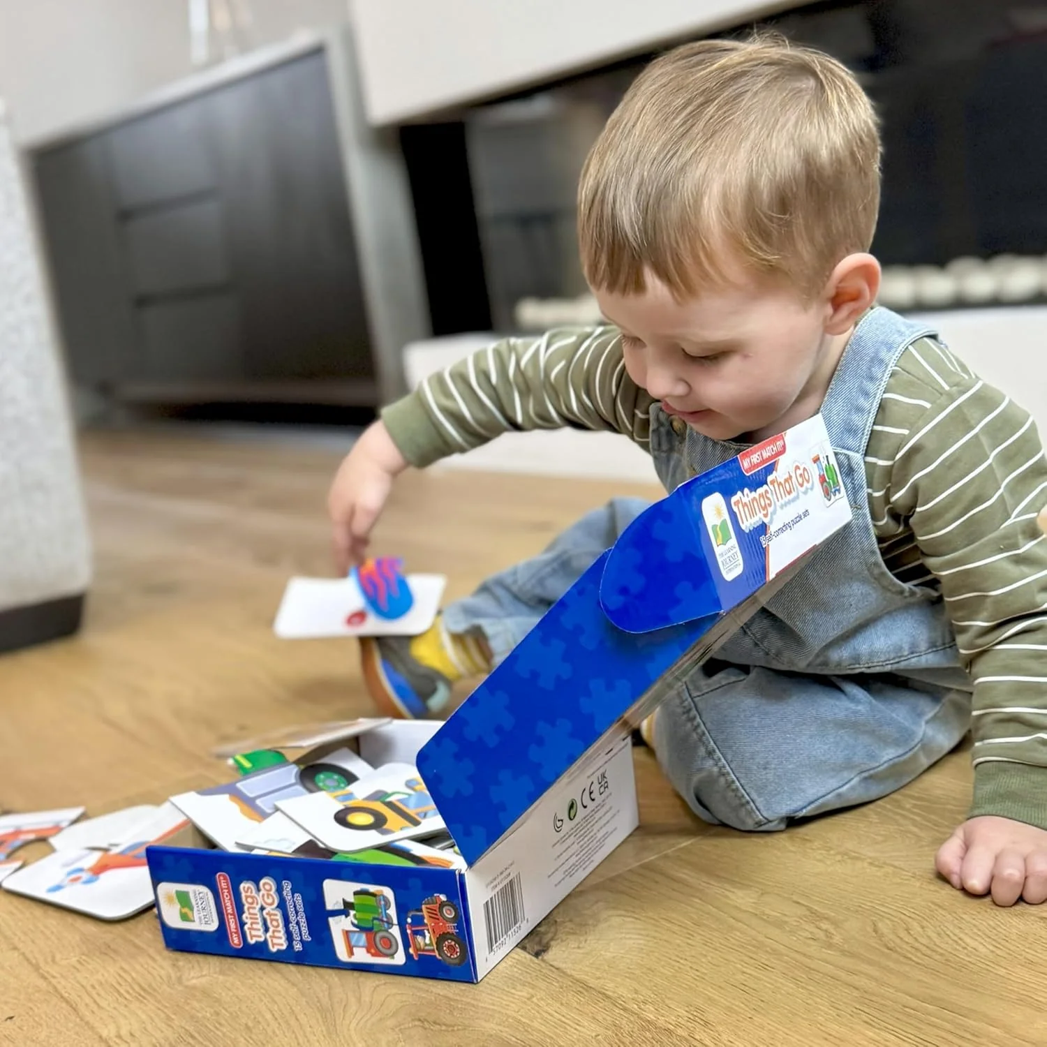 The Learning Journey My First Match It - Things That Go Puzzle For Kids - Helps Interactive Child Development, Problem-Solving and Motor Skills - 15 Self-Correcting Puzzle Sets - For 2+ Years - Image 5