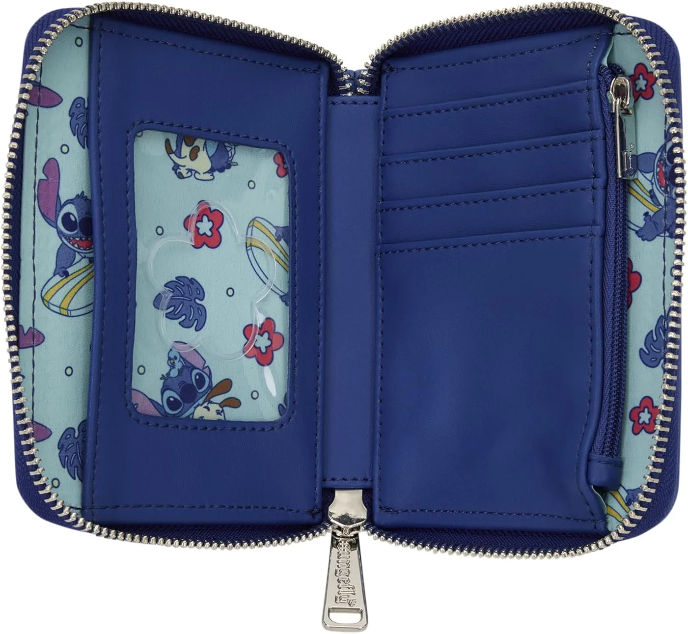 Loungefly Disney: Lilo And Stitch - Animal Friends Zip Around Wallet (Wdwa3625) - Image 2