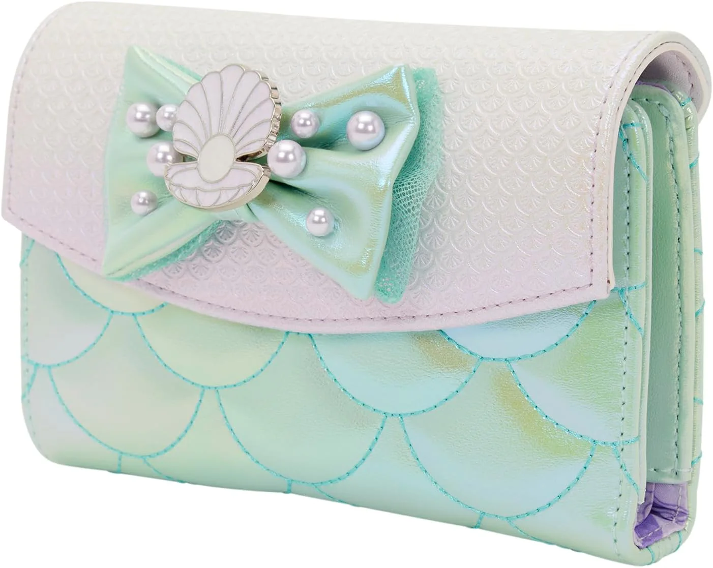 Loungefly Disney La Sirenetta Portafoglio Iridescente - aprile 202612 - Image 3