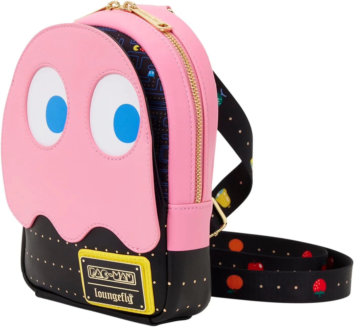 Pac-Man By Loungefly Sling Bag Pinky Ghost - Image 2