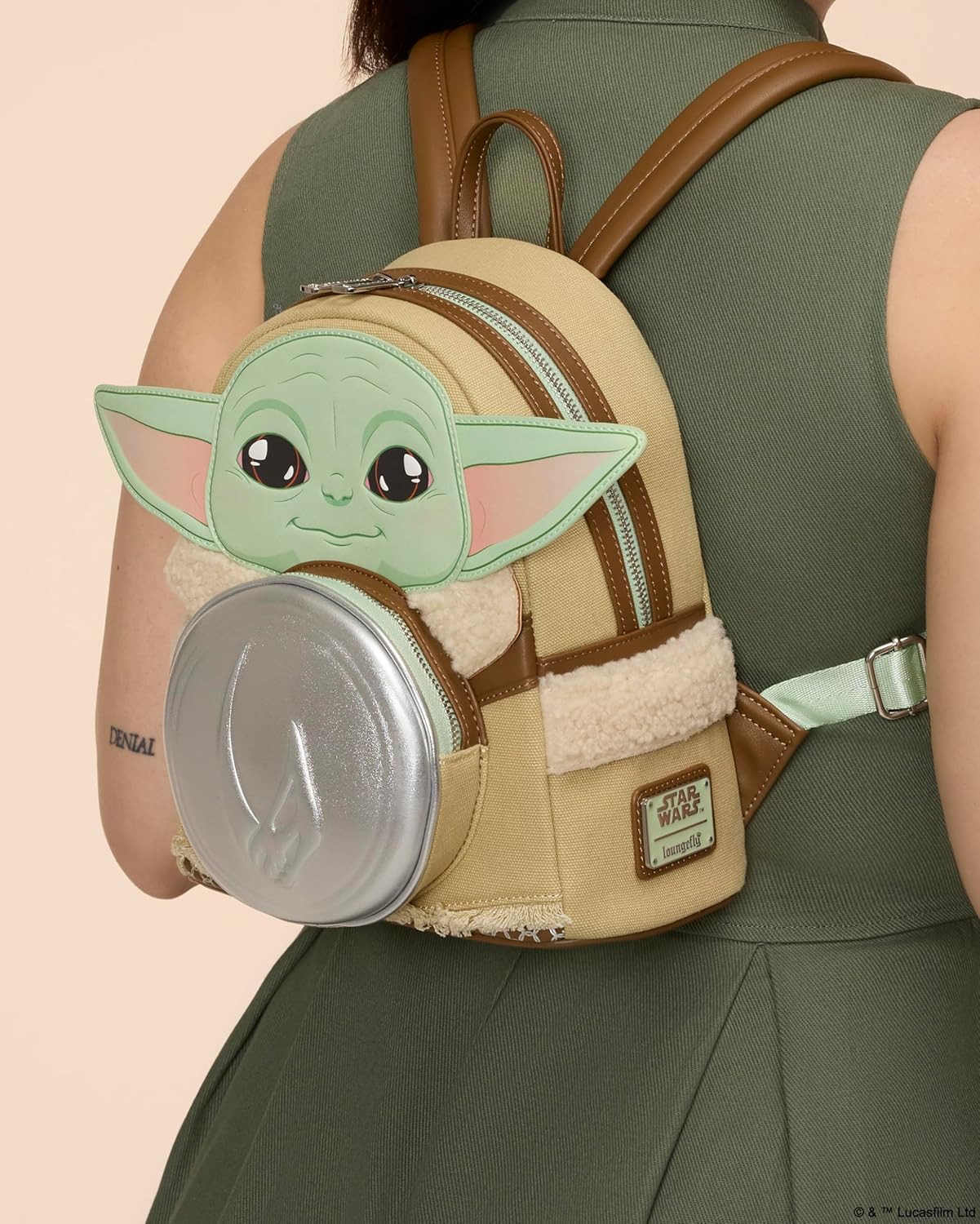 Star Wars: The Mandalorian By Loungefly Mini Backpack Grogu & Anzellan - Image 4