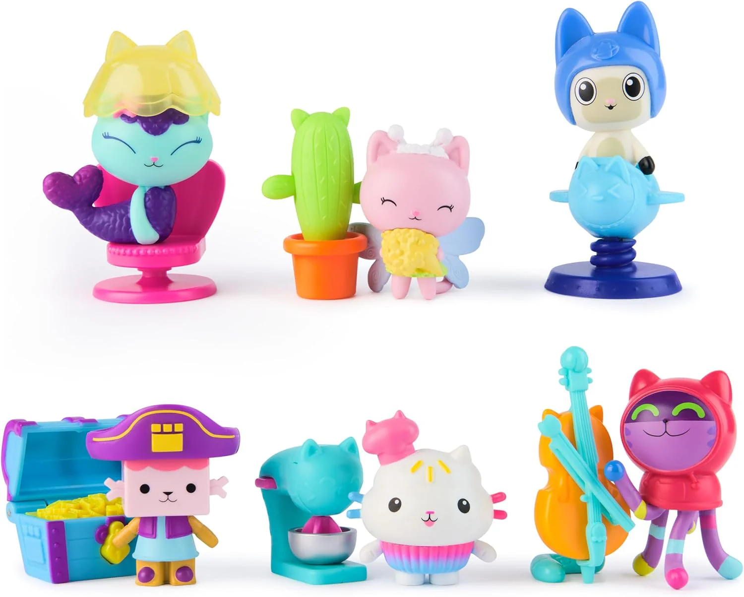 Pack Figurine Cat and Accessory Gabby and the Magic House Random Model - Image 3