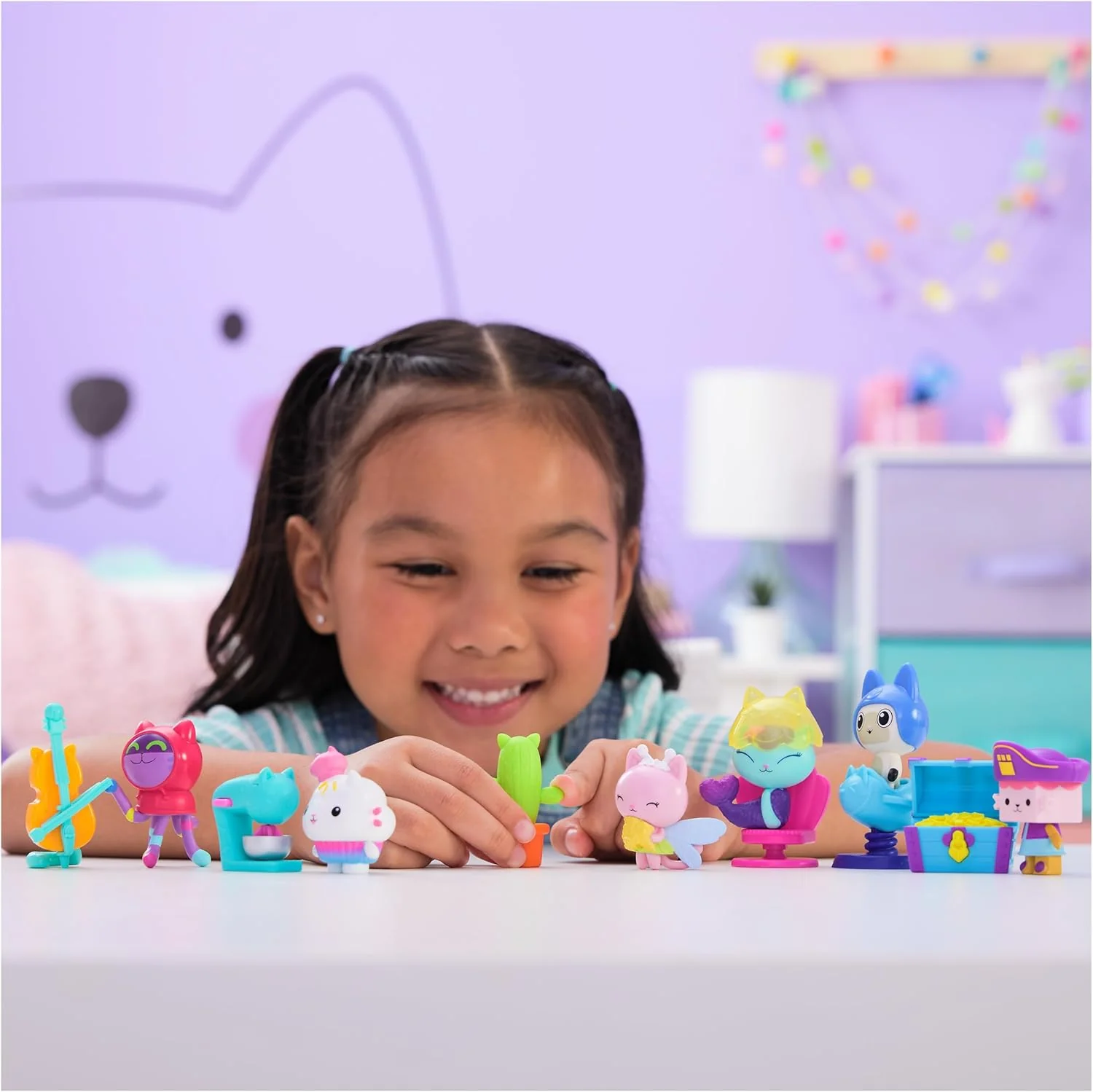 Pack Figurine Cat and Accessory Gabby and the Magic House Random Model - Image 4
