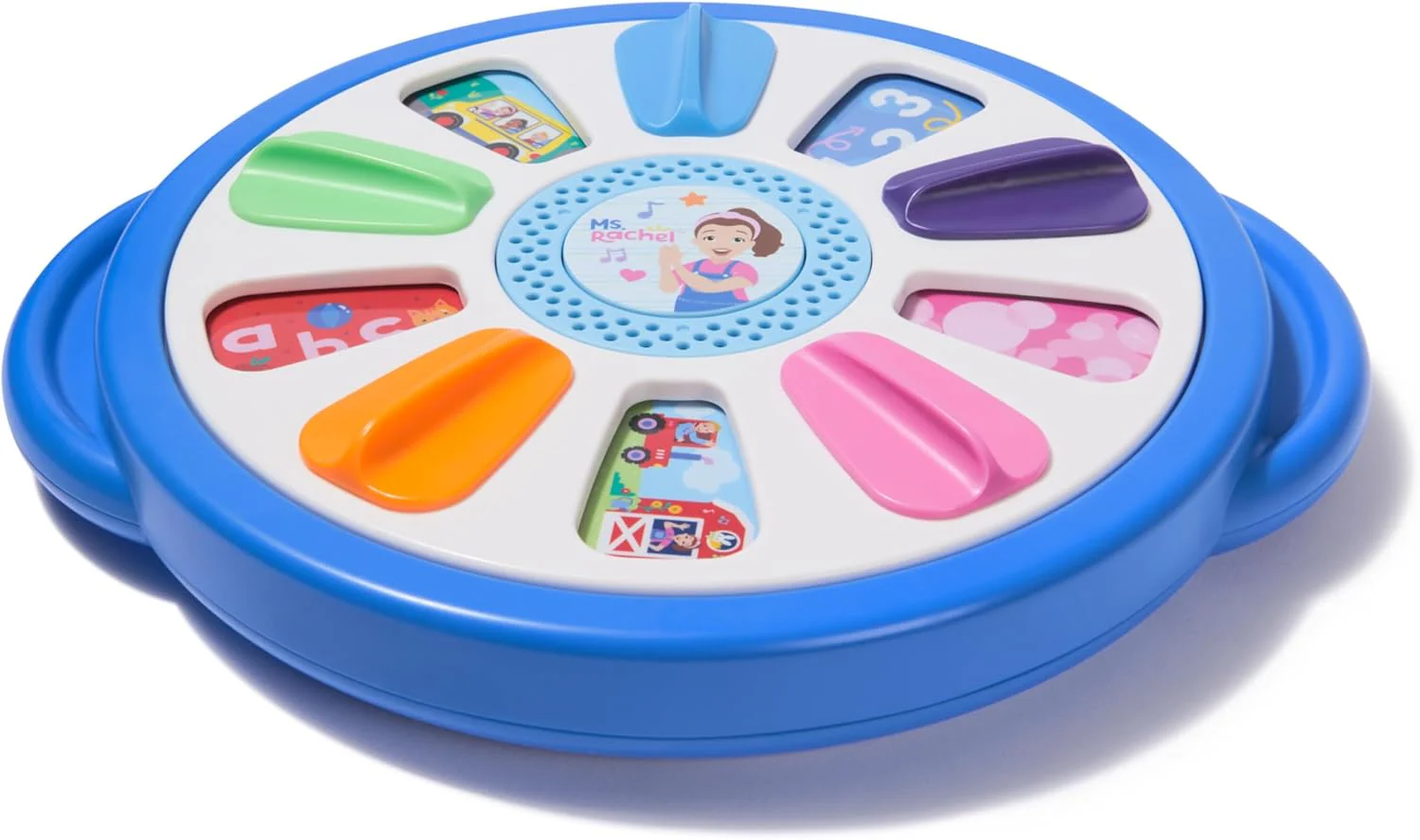 Ms. Rachel Official Spin Along Learning Wheel with 3 Learning Play Modes, Educational Toys & Toddler Toys for Girls & Boys Ages 1-3+ - Image 2