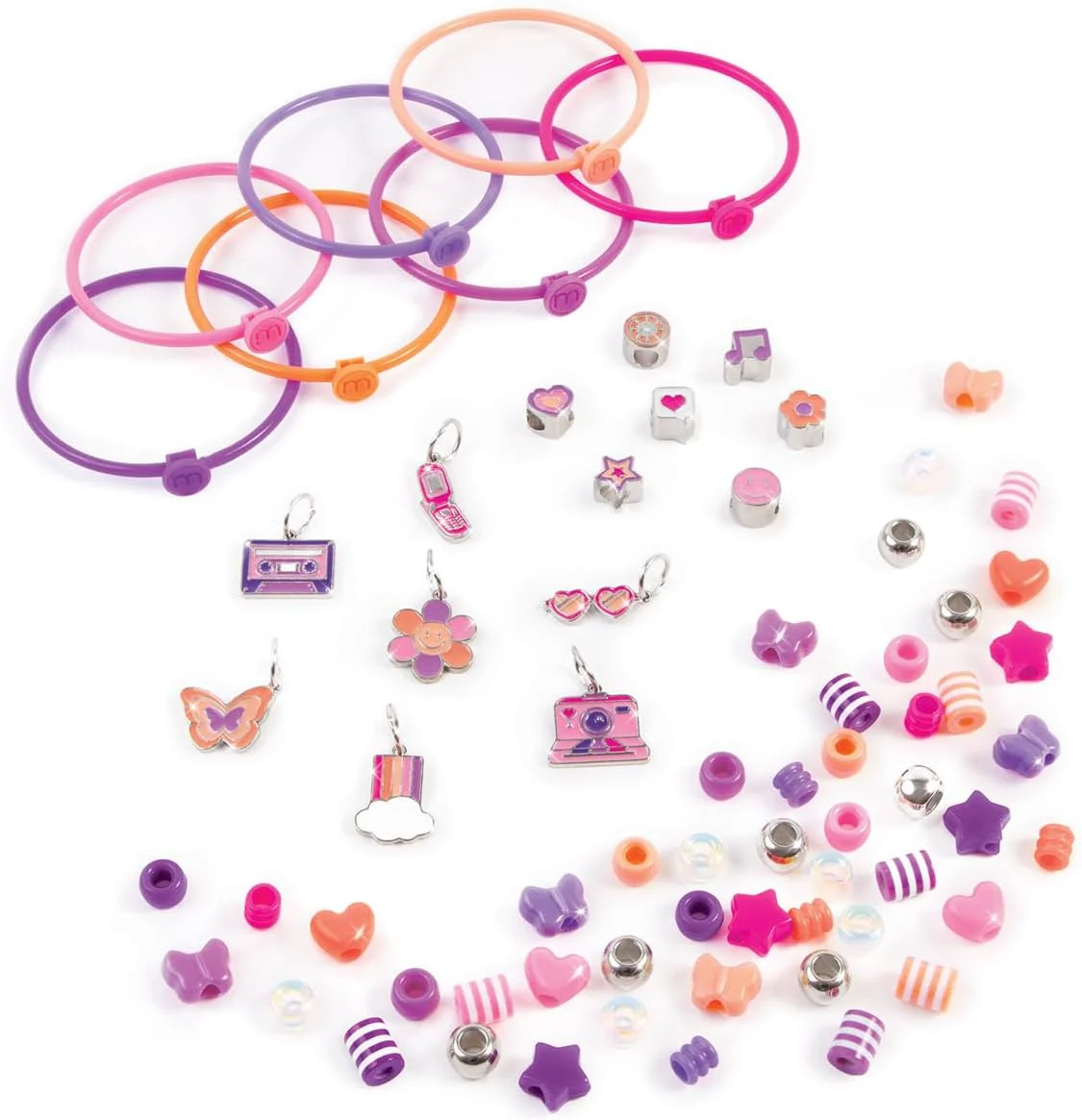 Make It Real 2901329 Fashion Armbandenset, doe-het-zelf sieradenset met modieuze parels, sieraden zelf knutselen, knutselset, creatieve kit voor kinderen - Image 3