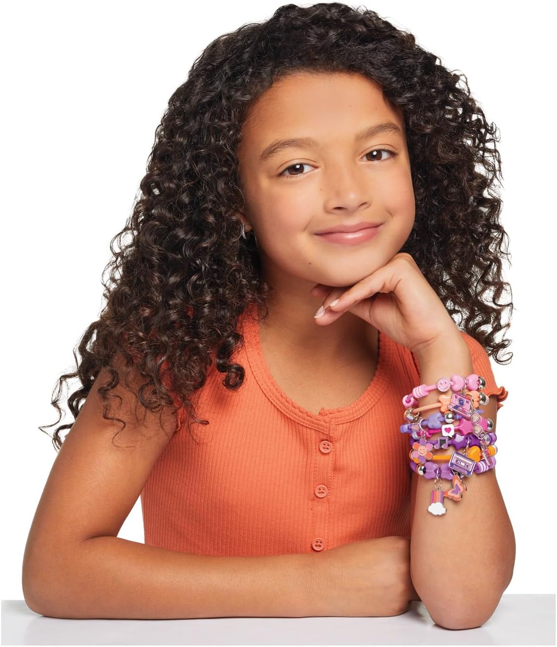 Make It Real 2901329 Fashion Armbandenset, doe-het-zelf sieradenset met modieuze parels, sieraden zelf knutselen, knutselset, creatieve kit voor kinderen - Image 6
