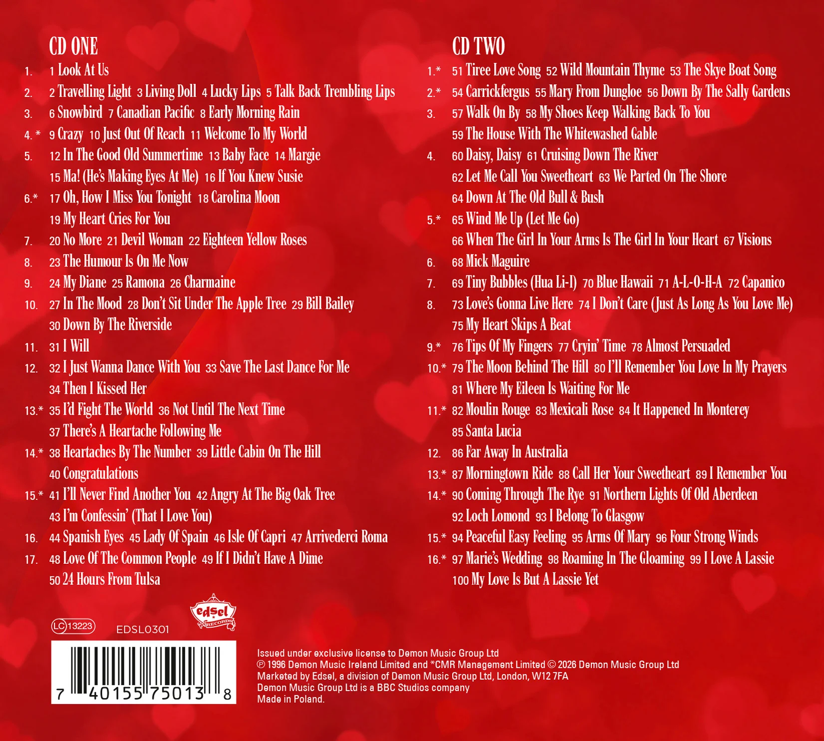 100 Golden Love Songs - Image 3