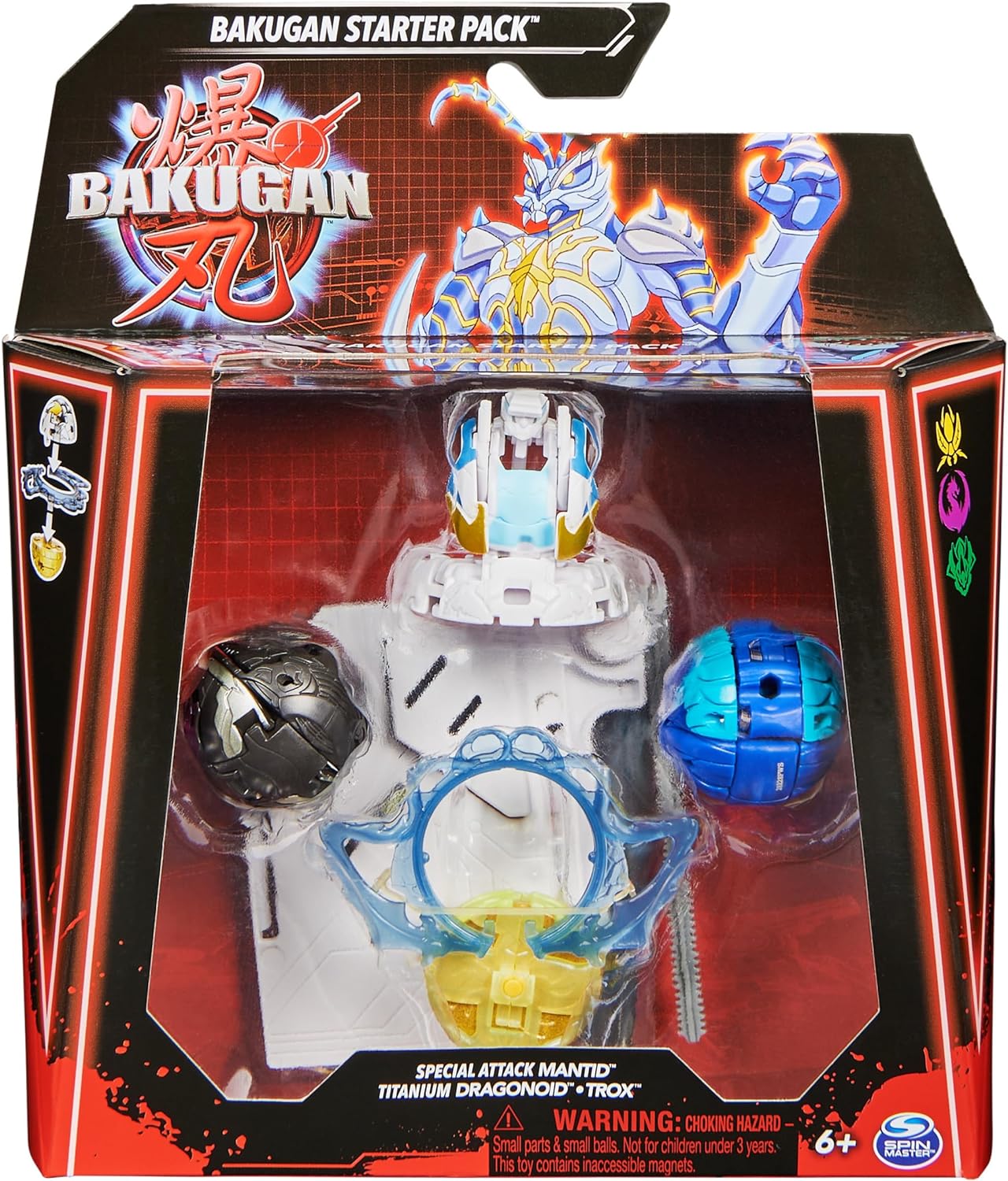 BAKUGAN 6066989 terPack S1-StarterPk 1 Styles Vary, Multicolored - Image 3