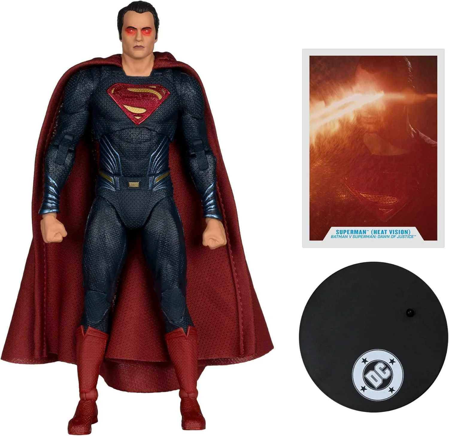 McFarlane -DC Multiverse Superman (Heat Vision) (Batman V Superman: Dawn of Justice) 7in Action Figure - Image 2