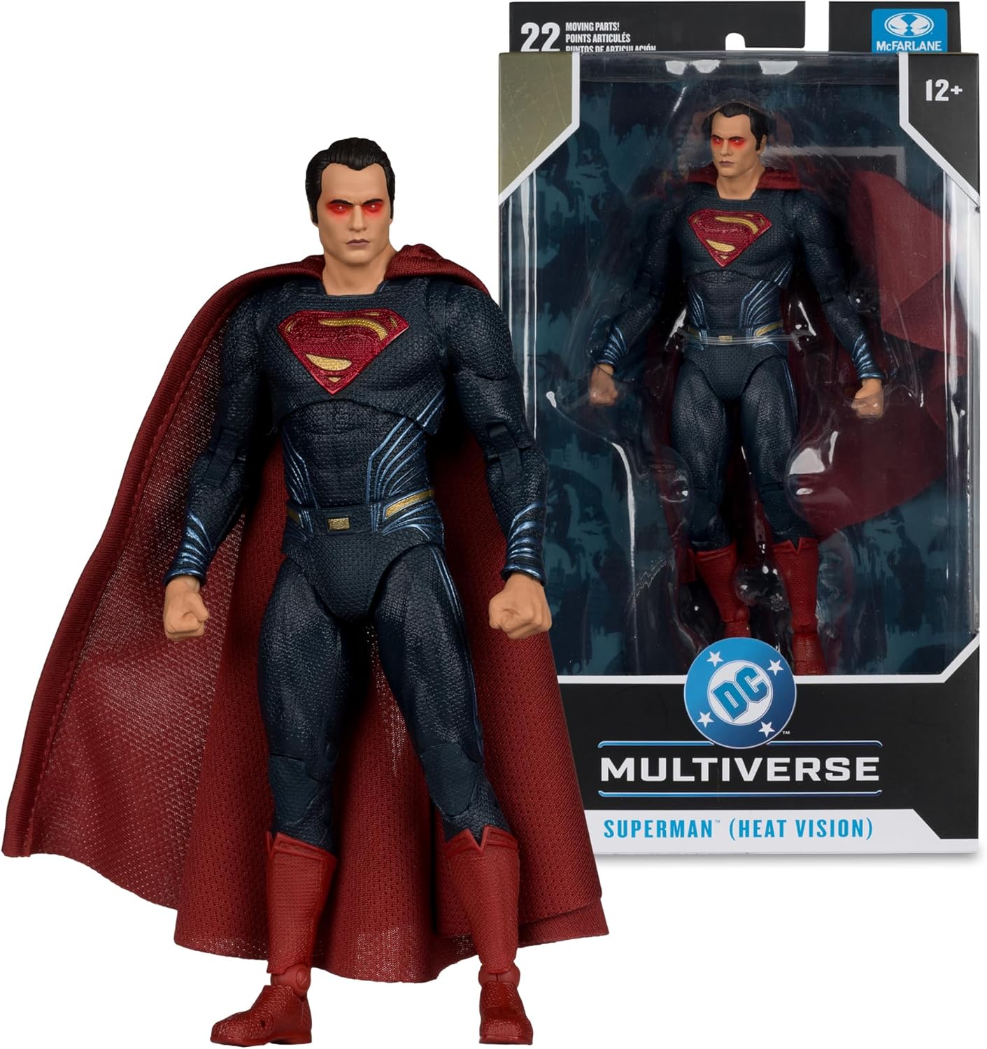 McFarlane -DC Multiverse Superman (Heat Vision) (Batman V Superman: Dawn of Justice) 7in Action Figure - Image 5