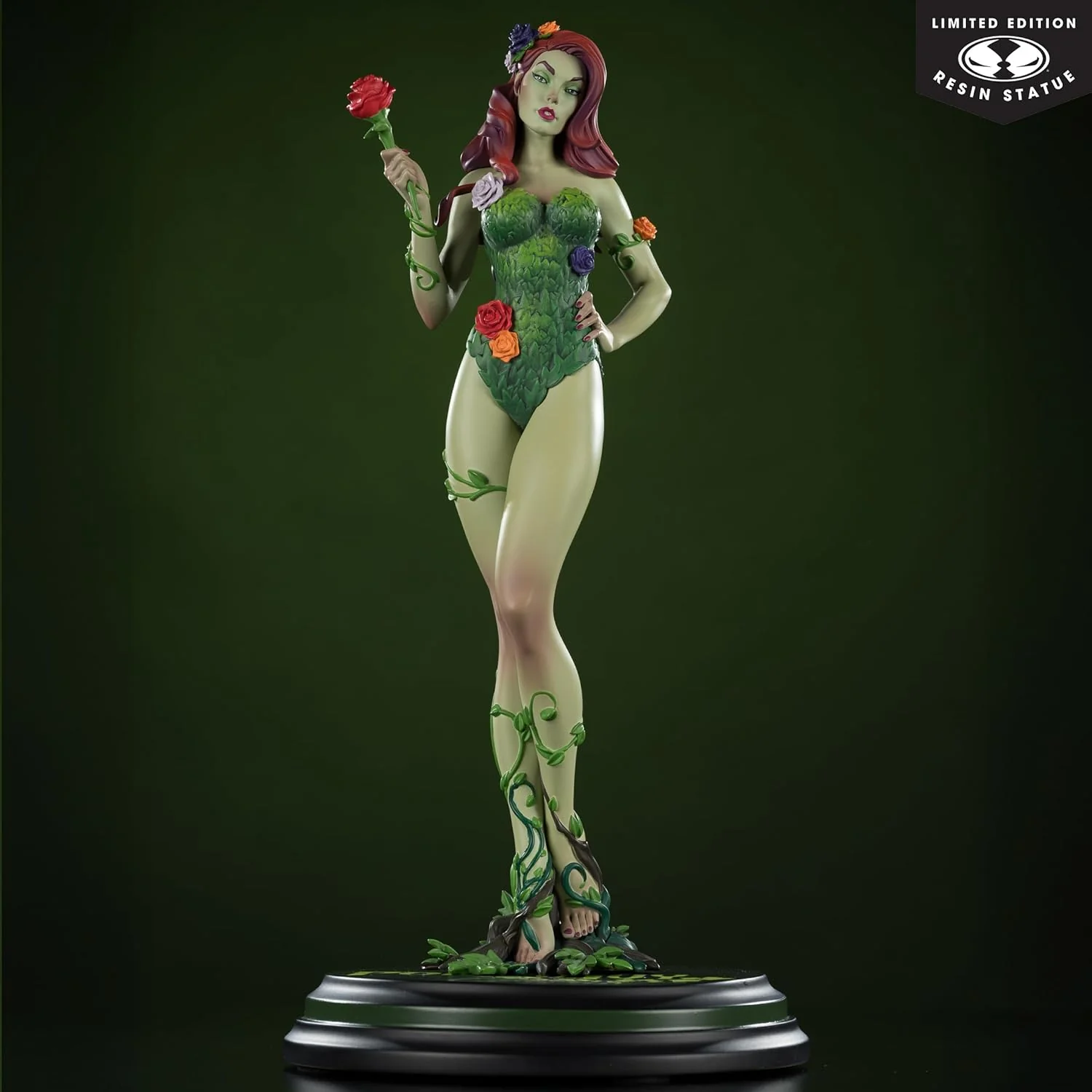 McFarlane DC Direct Poison Ivy di J. Scott Campbell (DC Cover Girls) Statua giocattolo in resina scala 1:8 - Image 6