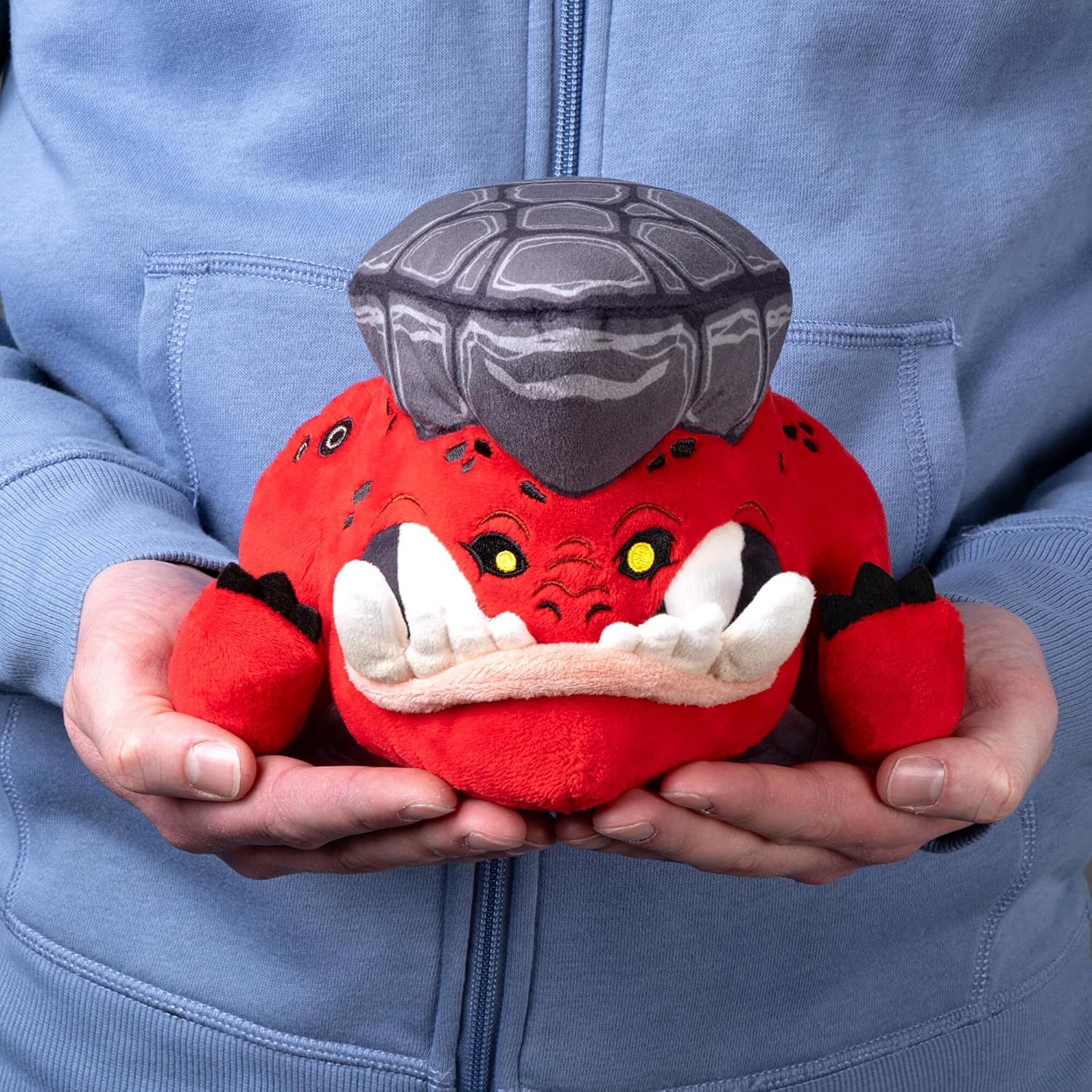Warhammer Age of Sigmar Klonk the Rockbrow Squig Plush, 7.5 Inch Collectible Soft Toy, Squishable Monster from Mortal Realms, Display Figure for Fans and Gamers, Gift for Teens and Adults - Image 2