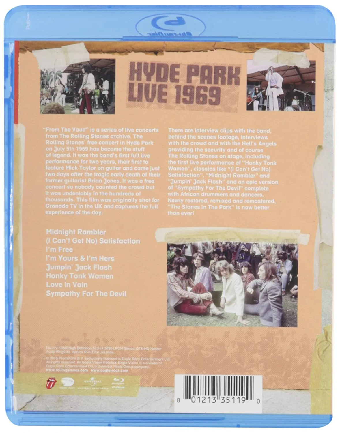 The Rolling Stones: From the Vault Hyde Park 1969 - Image 3