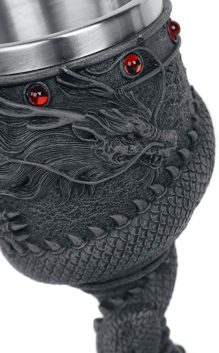 Nemesis Now Dragon Coil Goblet 20Cm - Image 4