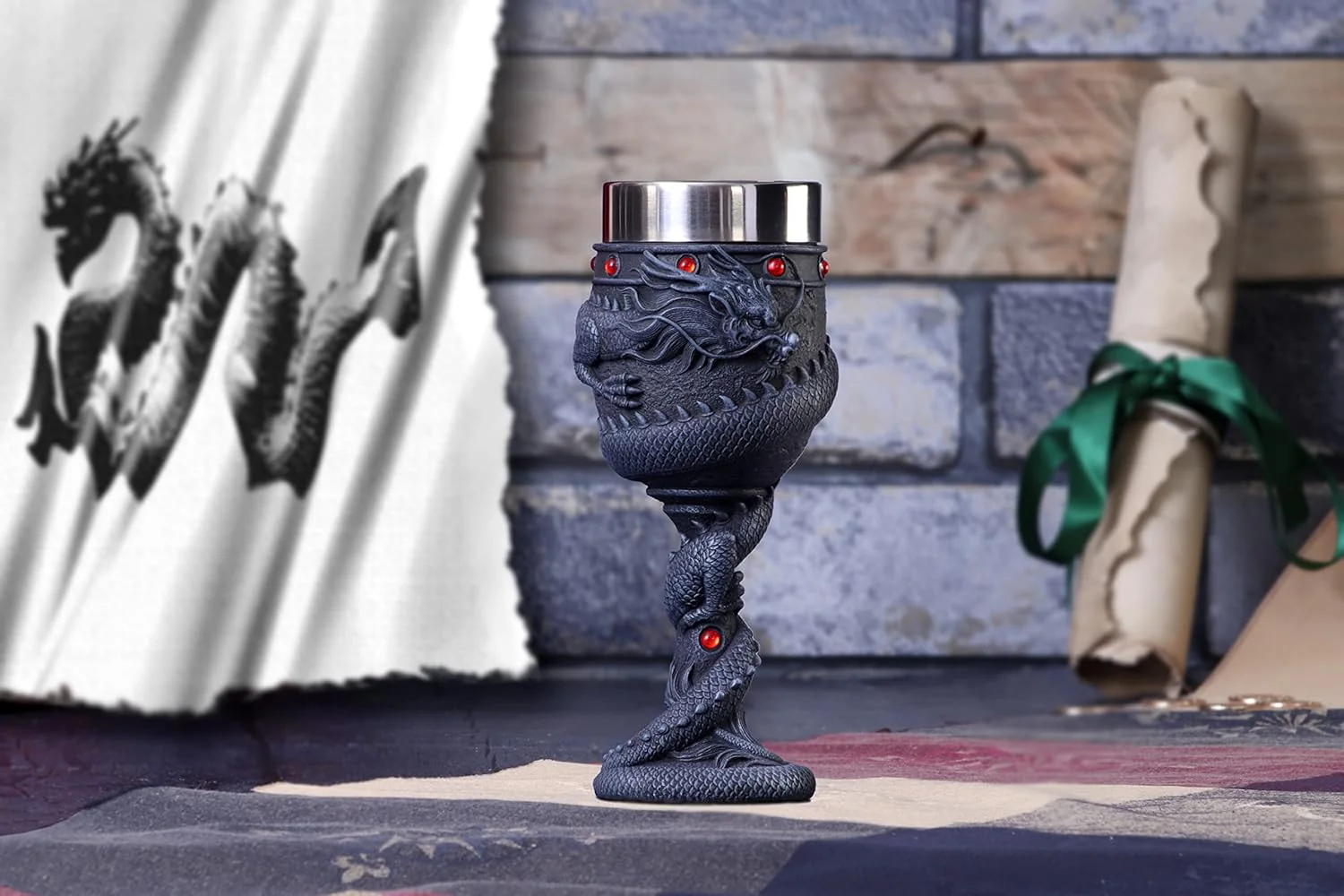 Nemesis Now Dragon Coil Goblet 20Cm - Image 5