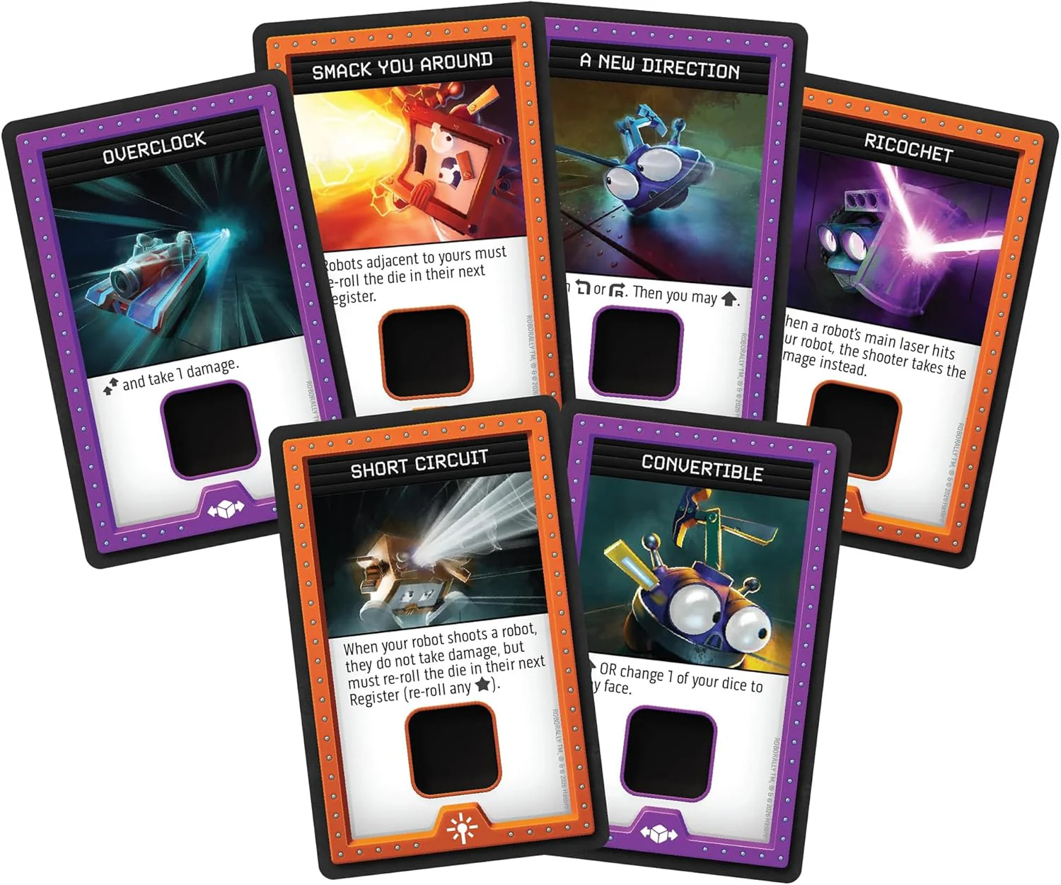 Renegade Games : Robo Rally Dice - Competitive Racing Robot Board Game, Standalone Or Expansion, Obstacles & Sabotage, Age 14+, 2-4 Players, 30-45 Min - Image 5