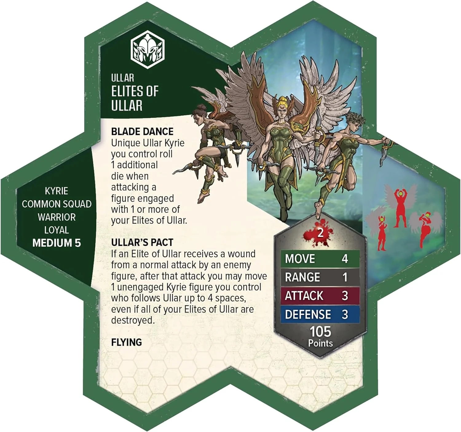 Renegade Games: Heroscape - Elites of Ullar & Ranoc Vipers Common Army Expansion - 6 Unpainted Assembled Miniatures, 2 Army Cards, Tabletop Game - Image 3