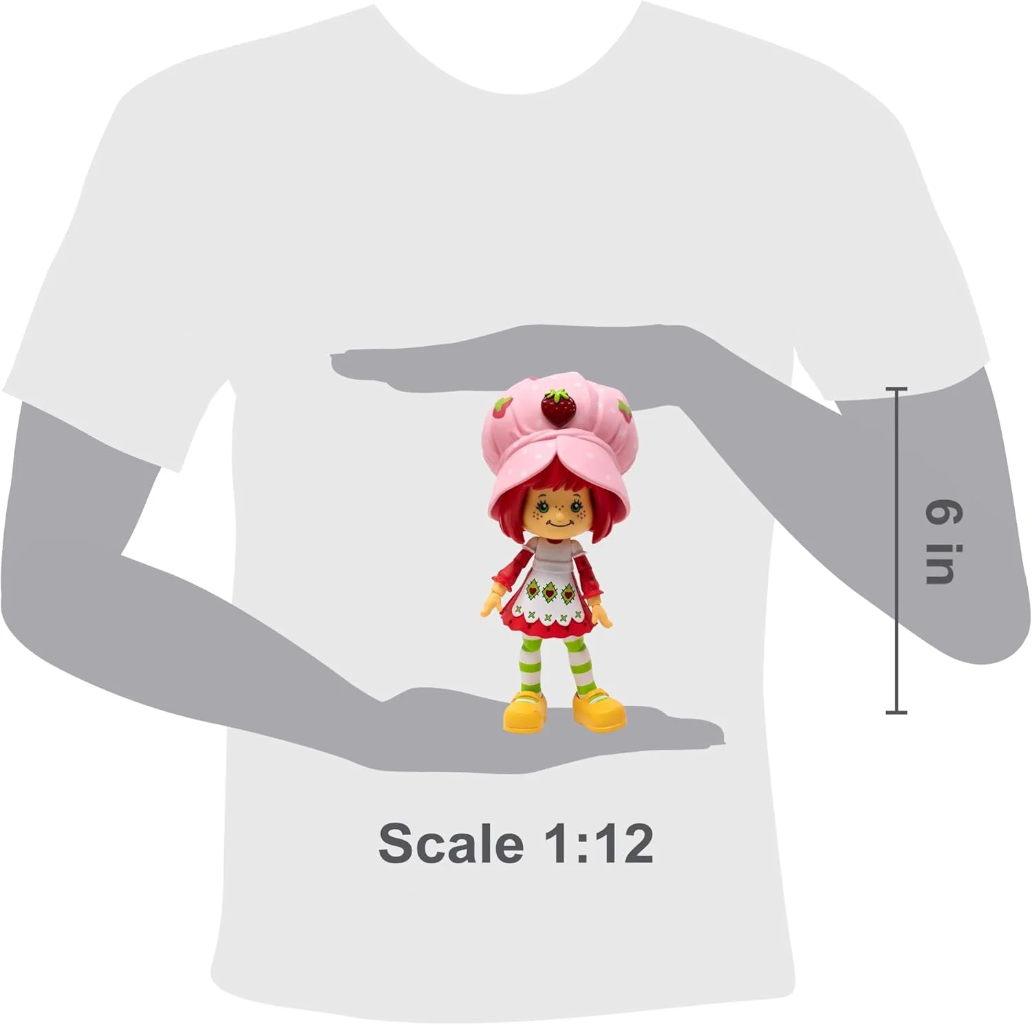 Boss Fight Studio Classica statuetta di torta alla fragola – da collezione profumata con cappello rimovibile e compagno animale – scala 1:12 - Image 4
