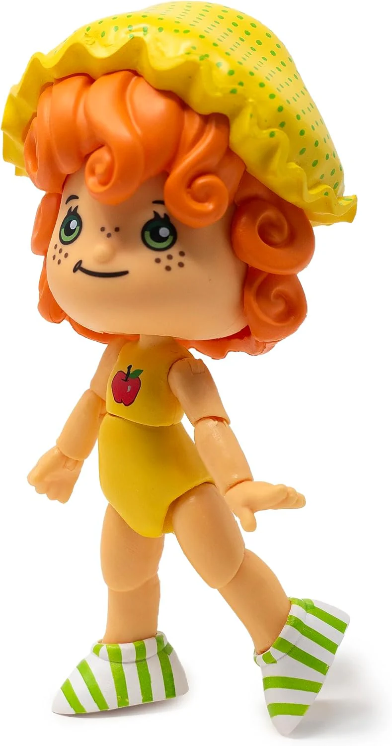 Boss Fight Studio Classic Strawberry Shortcake Apple Dumplin Action Figure - Figurine de collection parfumée avec chapeau amovible et compagnon animal - Échelle 1:12 - Image 5