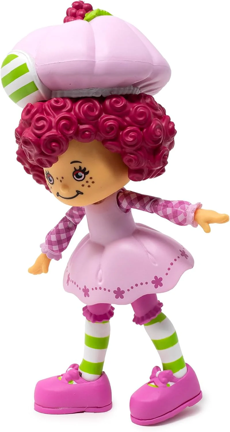 Boss Fight Studio Classic Strawberry Shortcake Raspberry Tart Actionfigur - Sammlerstück, duftende Figur mit abnehmbarem Hut und Tierbegleiter - Maßstab 1:12 - Image 6