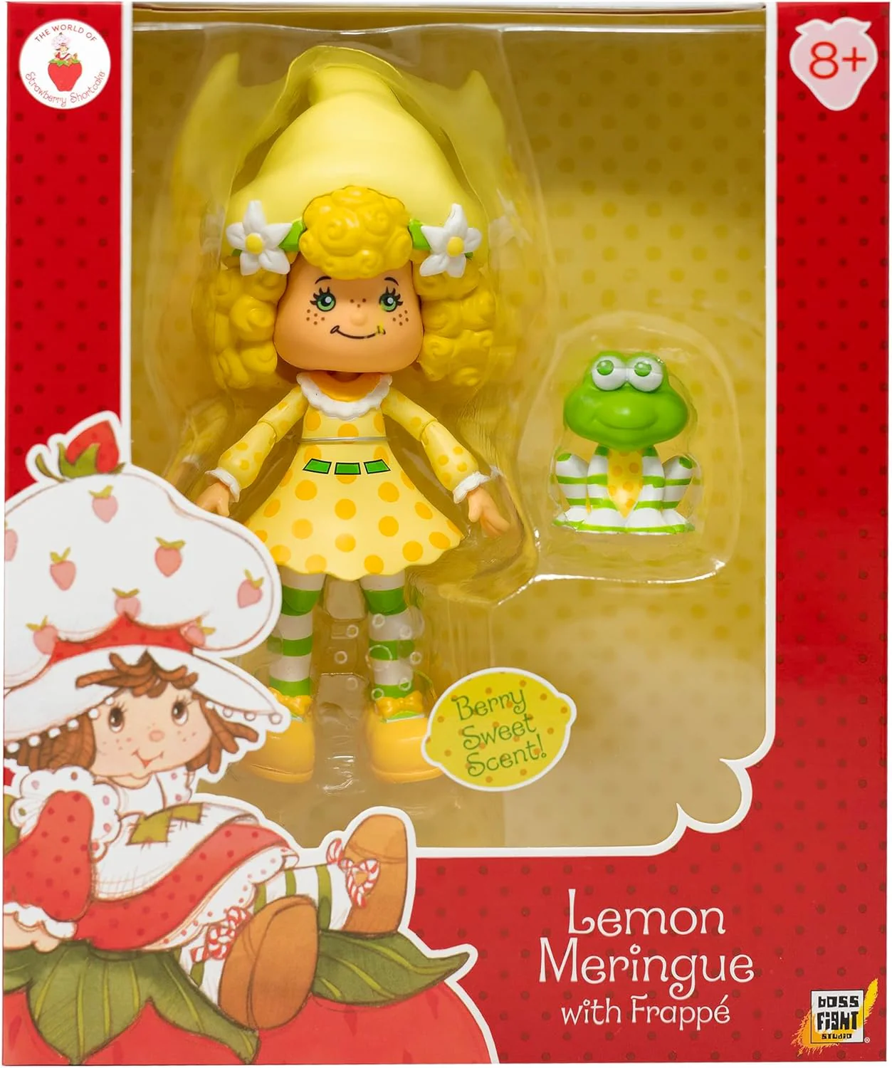 Boss Fight Studio Classic Strawberry Shortcake Lemon Meringue Actionfigur - Sammlerstück, duftende Figur mit abnehmbarem Hut und Tierbegleiter - Maßstab 1:12 - Image 6