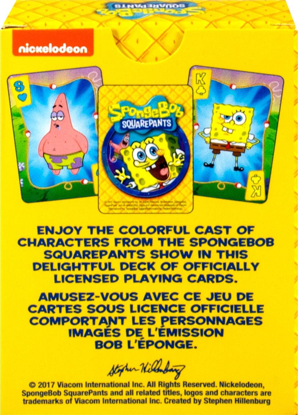 AQUARIUS SpongeBob Playing Cards - SpongeBob SquarePants Themed Deck of Cards for Your Favorite Card Games - Officially Licensed SpongeBob Merchandise & Collectibles - Image 3