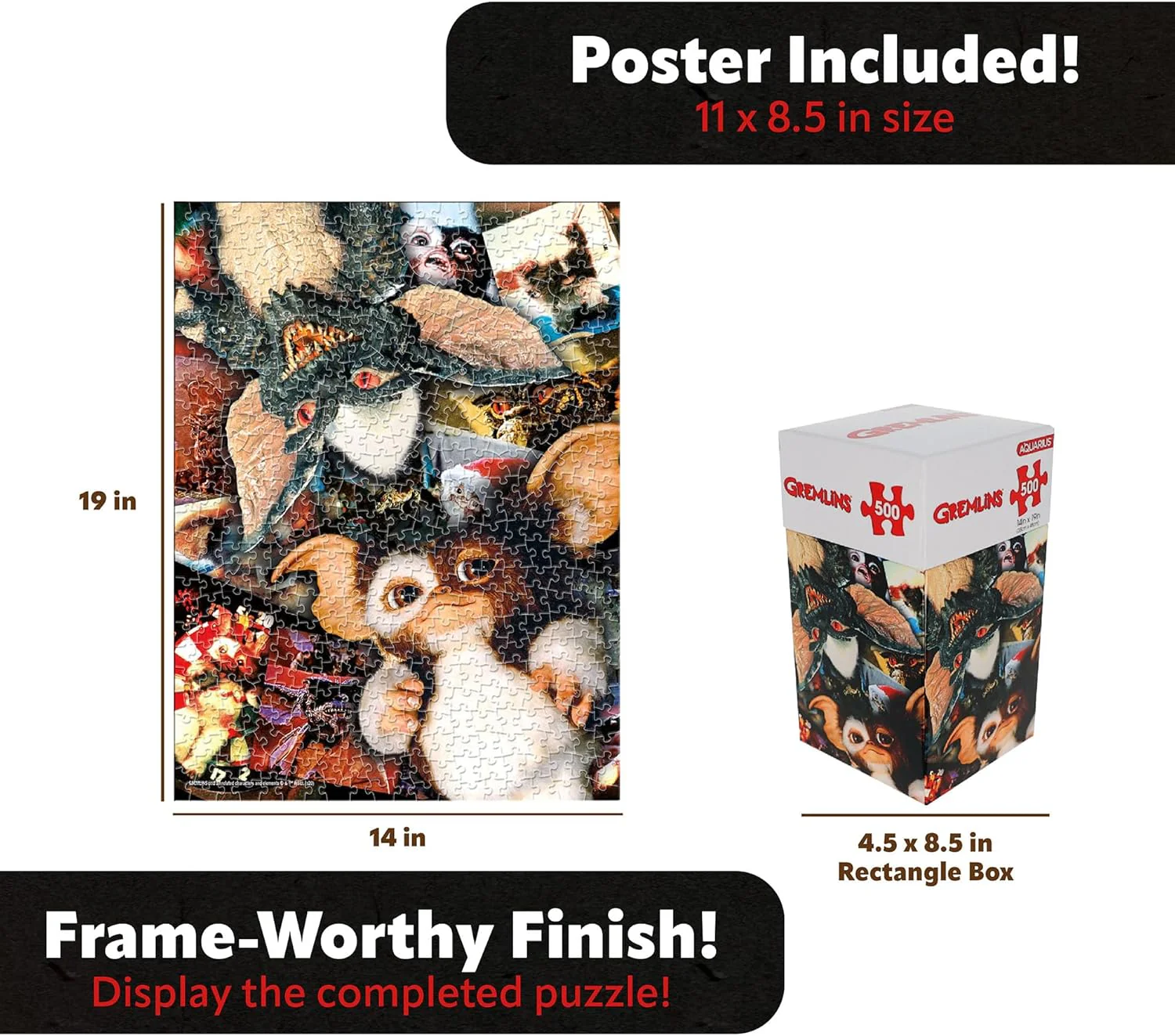Gremlins 500 Piece Jigsaw Puzzle (Vertical Box - Image 5