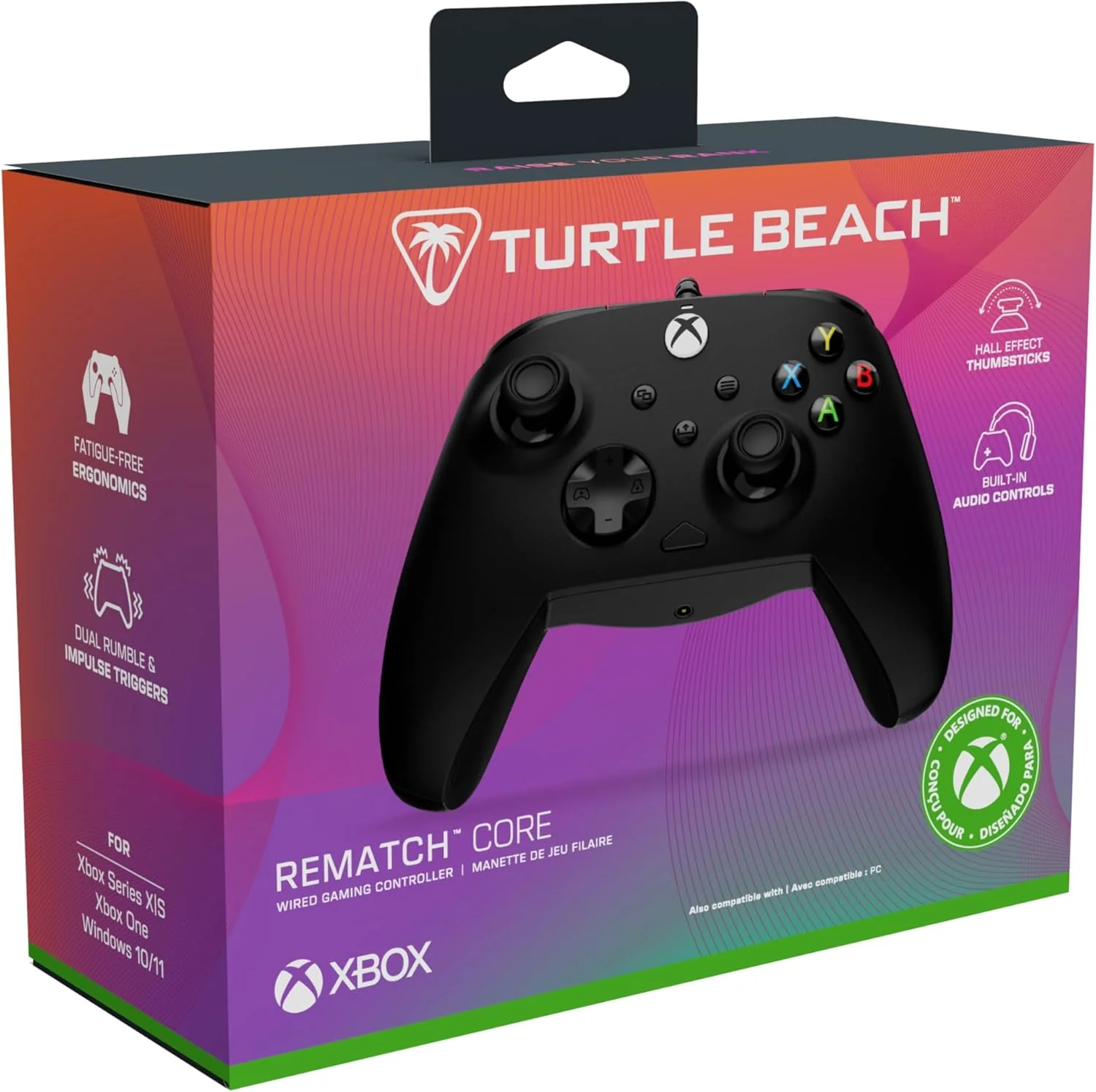 Turtle Beach - Rematch Core Wired Controller - Black - Image 6