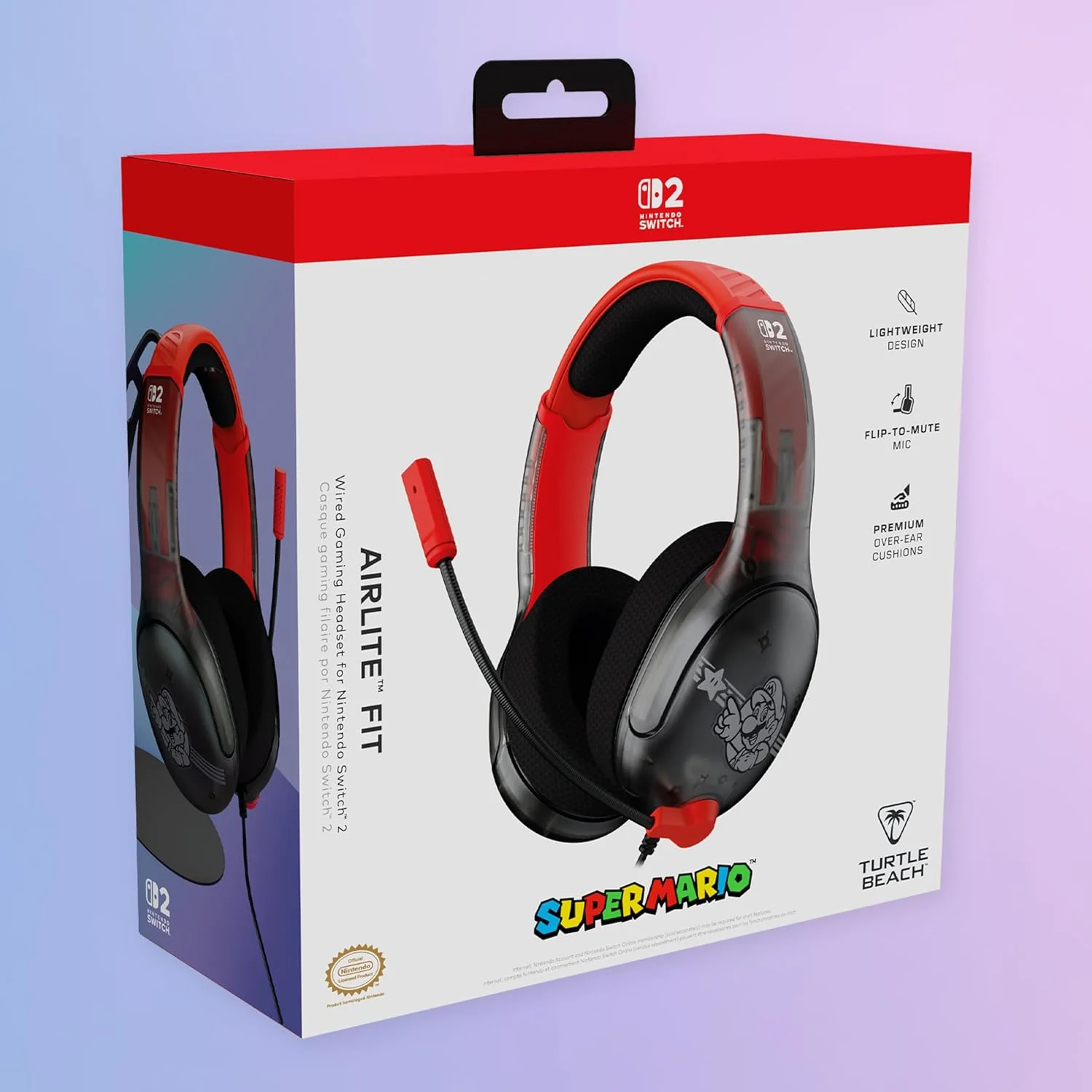 Turtle Beach -  Airlite Fit Headset - Mario Star - Image 5