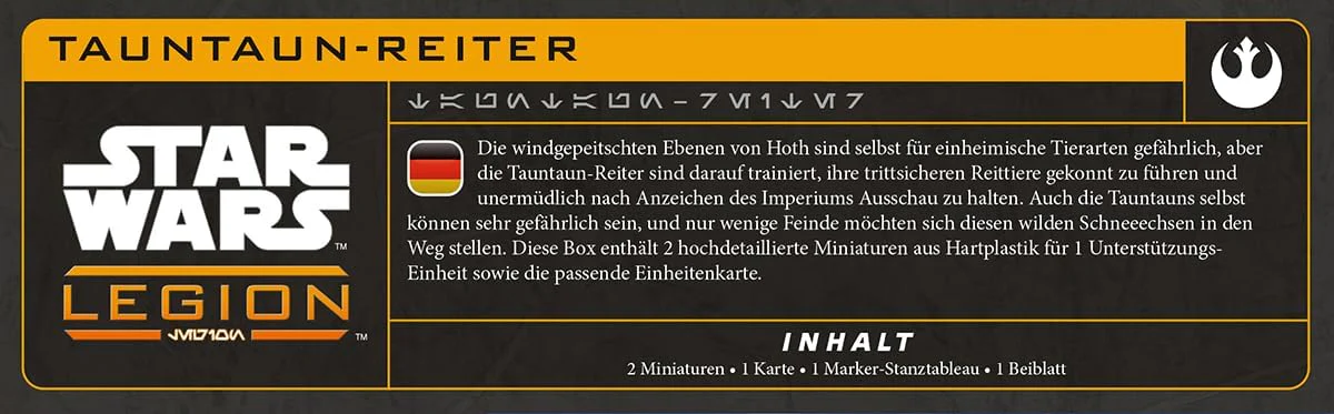 Asmodee| Star Wars: Legion – Tauntaun Riders | Miniatures Game | Ages 14+ | 2 Players | 90 Minutes Playing Time - Image 5