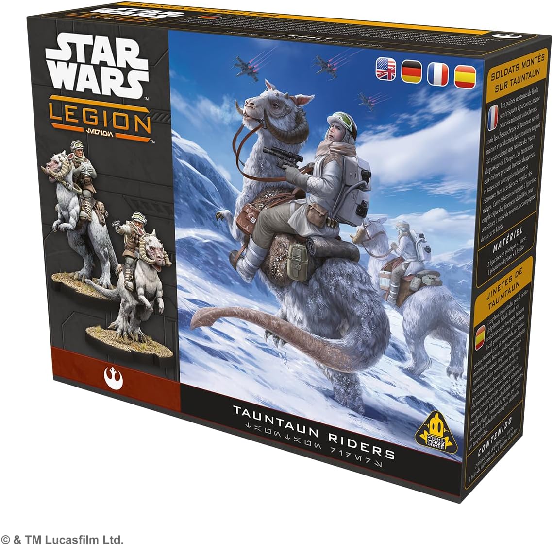 Asmodee| Star Wars: Legion – Tauntaun Riders | Miniatures Game | Ages 14+ | 2 Players | 90 Minutes Playing Time - Image 6
