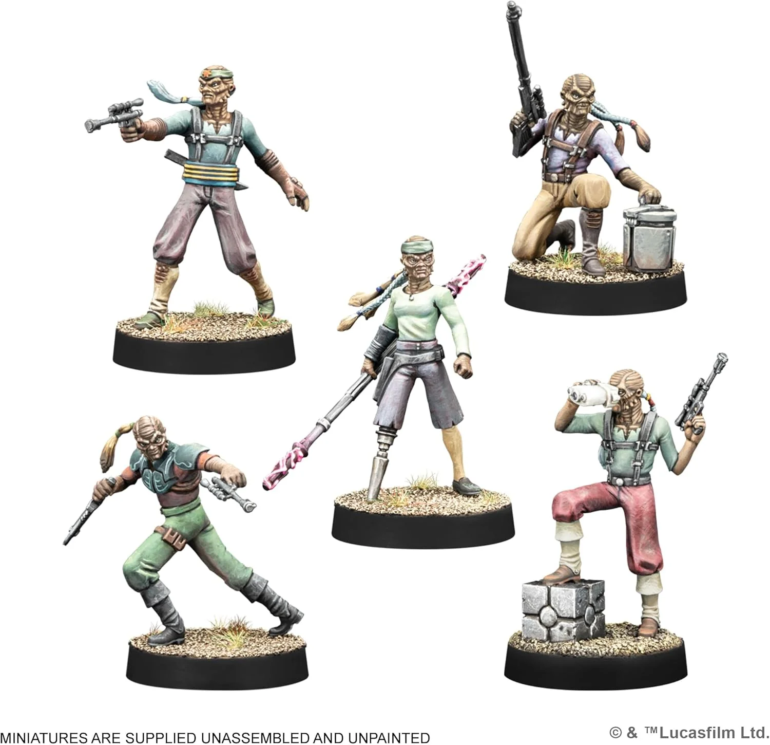 Asmodee | Star Wars: Legion – Hondo Ohnaka & Weequay Pirates | Miniatures Game | Ages 14+ | 2 Players | 90 Minutes Playing Time - Image 6