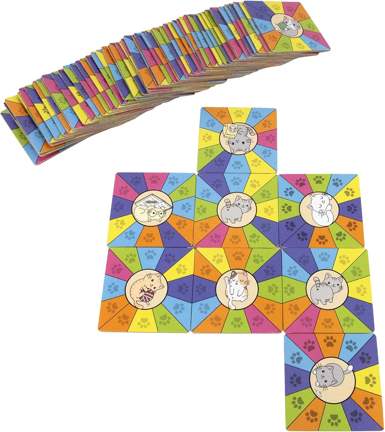 Project Genius Kitty Litter Matching Game, Cat-Themed Tile Game - Image 2