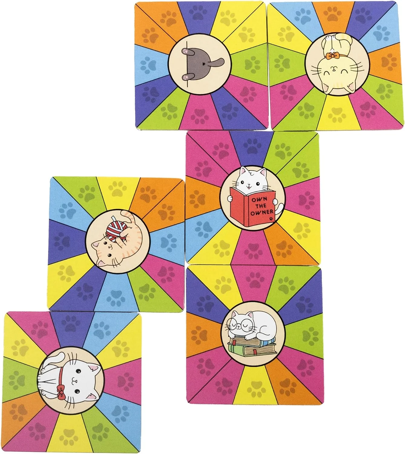 Project Genius Kitty Litter Matching Game, Cat-Themed Tile Game - Image 3