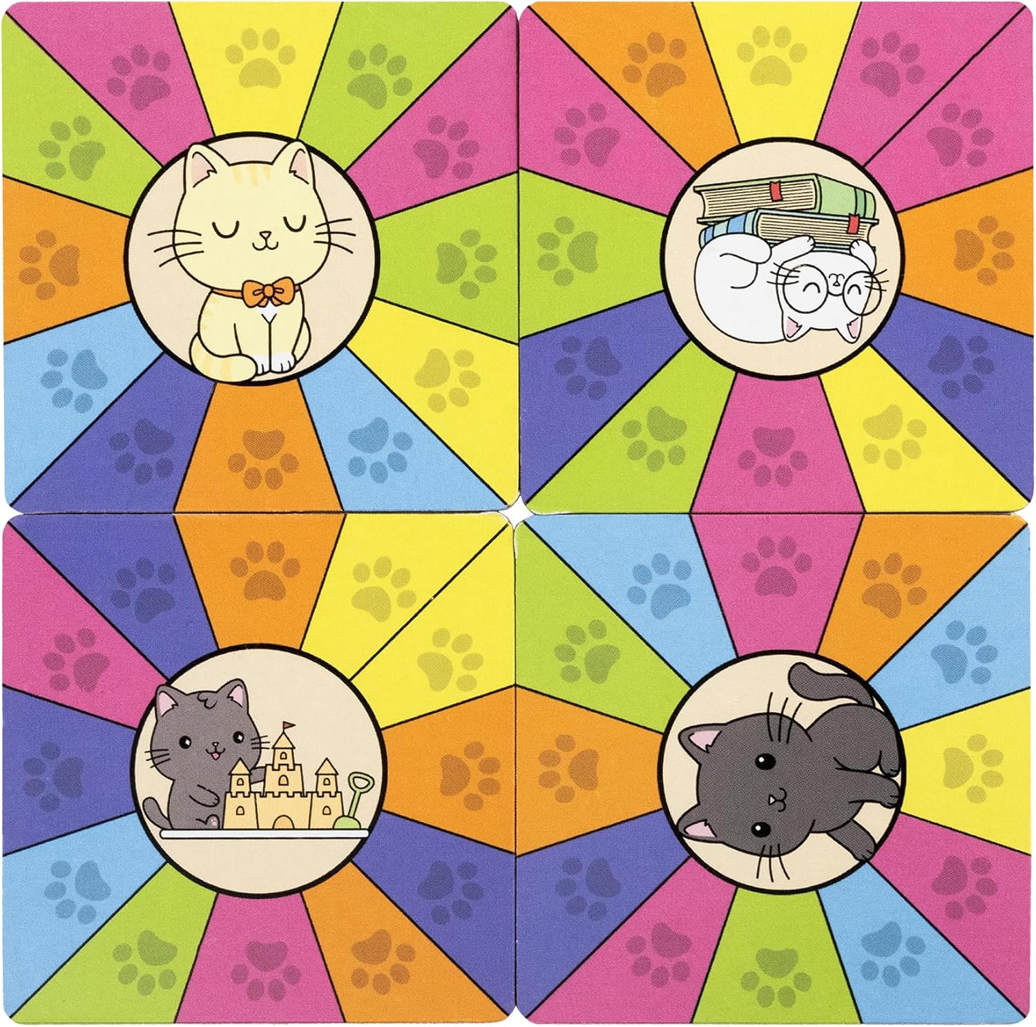 Project Genius Kitty Litter Matching Game, Cat-Themed Tile Game - Image 4
