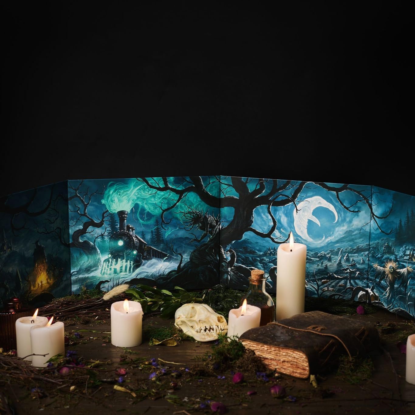 The Crooked Moon RPG: Wickermoor GM Screen - Image 2