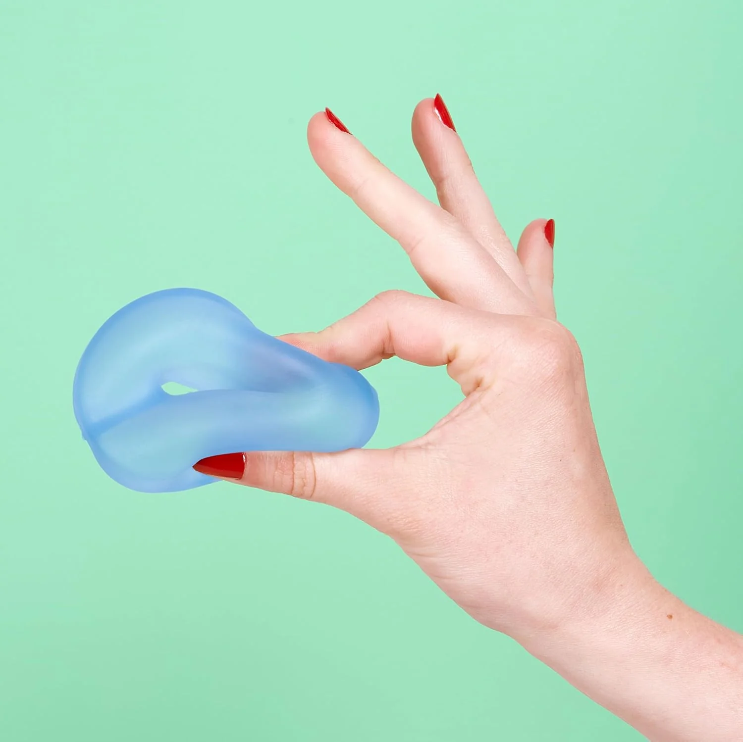 SPEKS Gump Loop | Dew | Ultra Soft Squishy Fidget Toy for Adults & Teens | Palm Sized Fun Stress Relief & Desk Toy | Squeezable Memory Loop with Gel Filling - Image 3